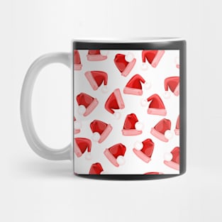 Santa Hat _pattern Mug